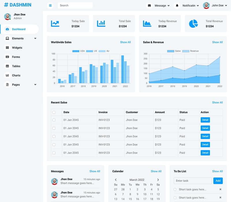 Operations dashboard — software for Bangladesh businesses
